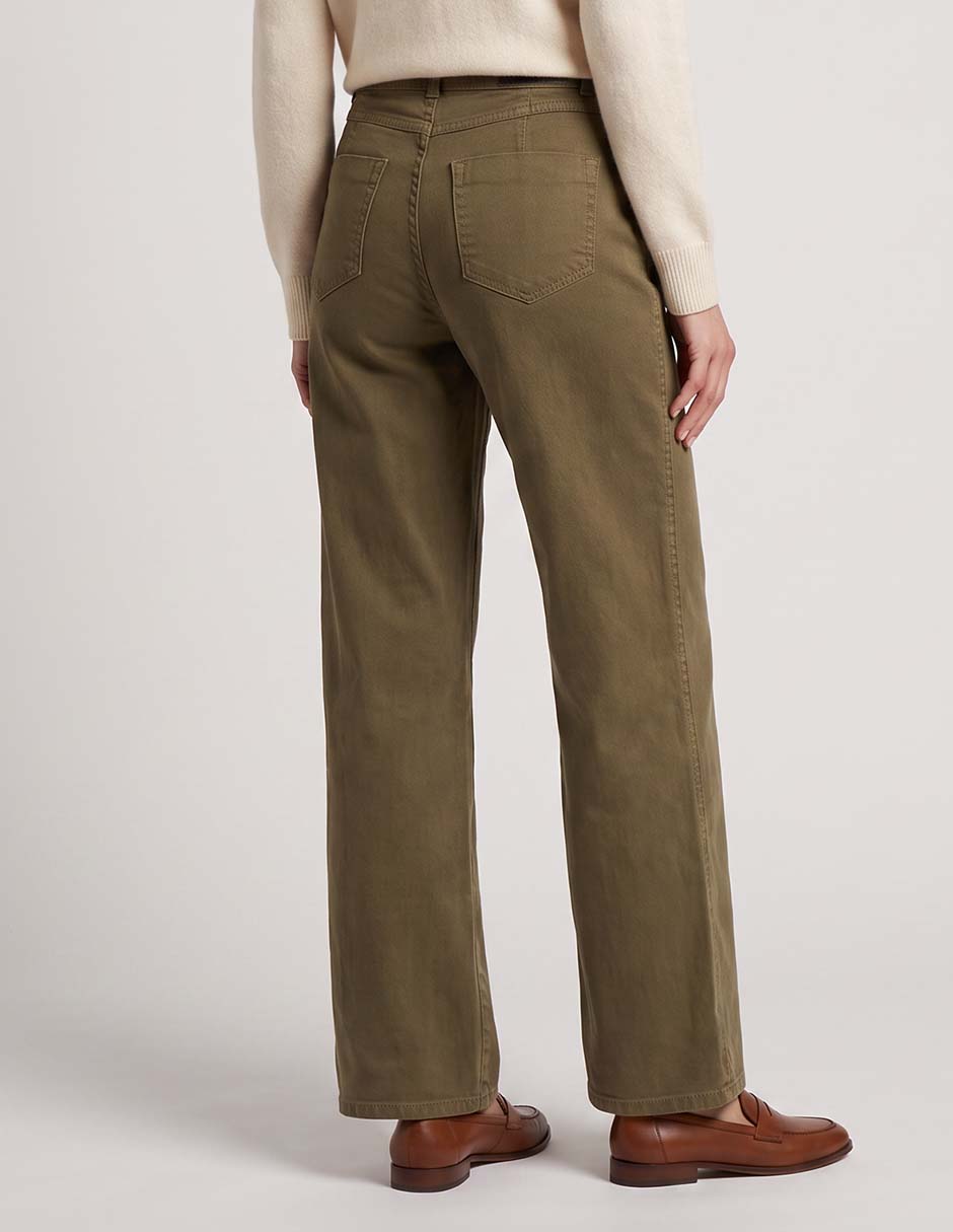 Jeans straight cintura para mujer 2