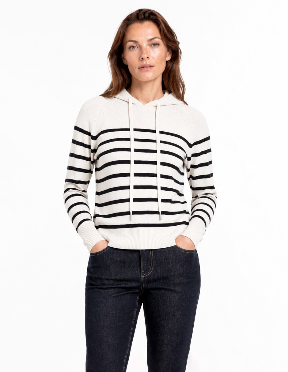 Sudadera con capucha y bolsa foley’s para mujer Sudadera con capucha y bolsa foley’s para mujer