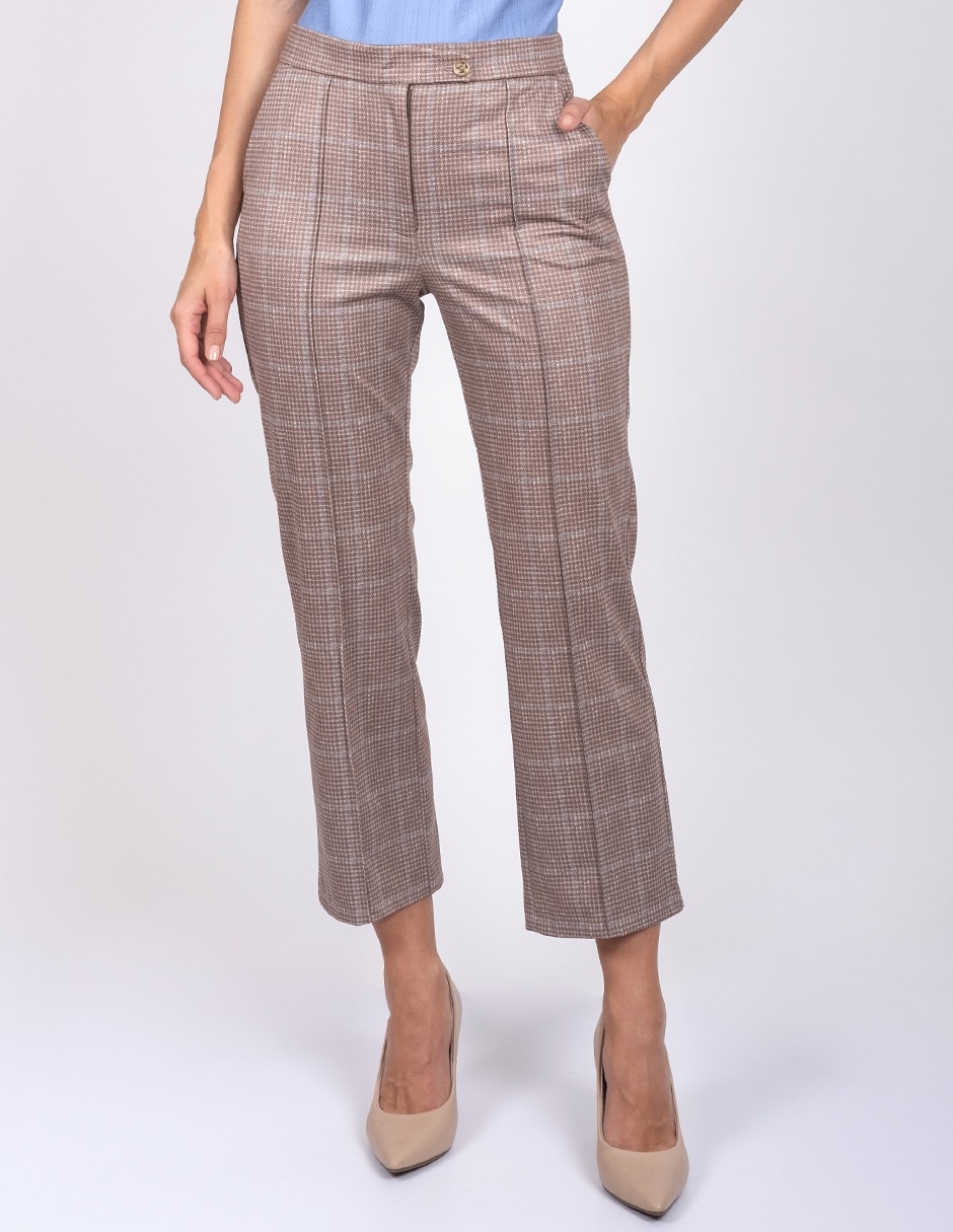Pantalón regular recto para mujer Pantalón regular recto para mujer