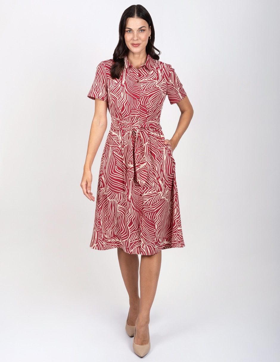 Vestido a la rodilla casual para mujer Vestido a la rodilla casual para mujer