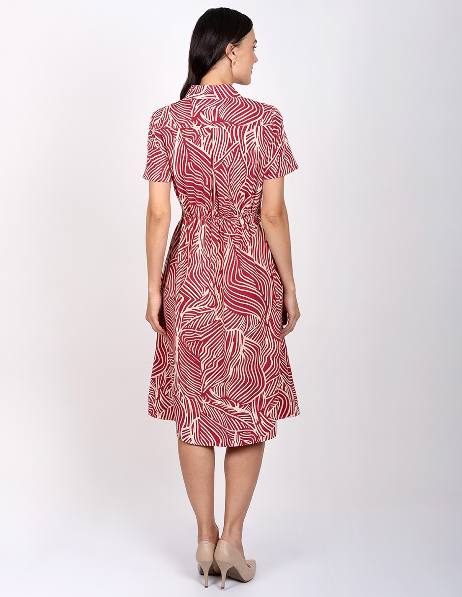 Vestido a la rodilla casual para mujer 3