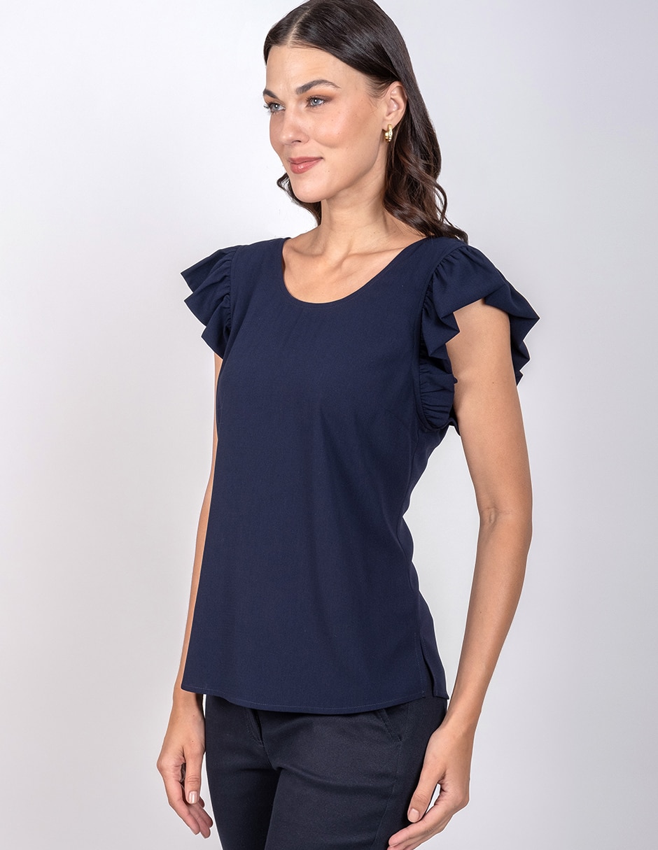 Blusa Alexis manga 3/4 para mujer 4