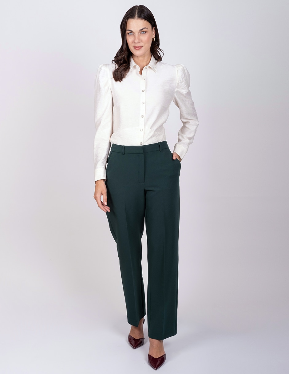 Pantalón Regular Recto para mujer 3