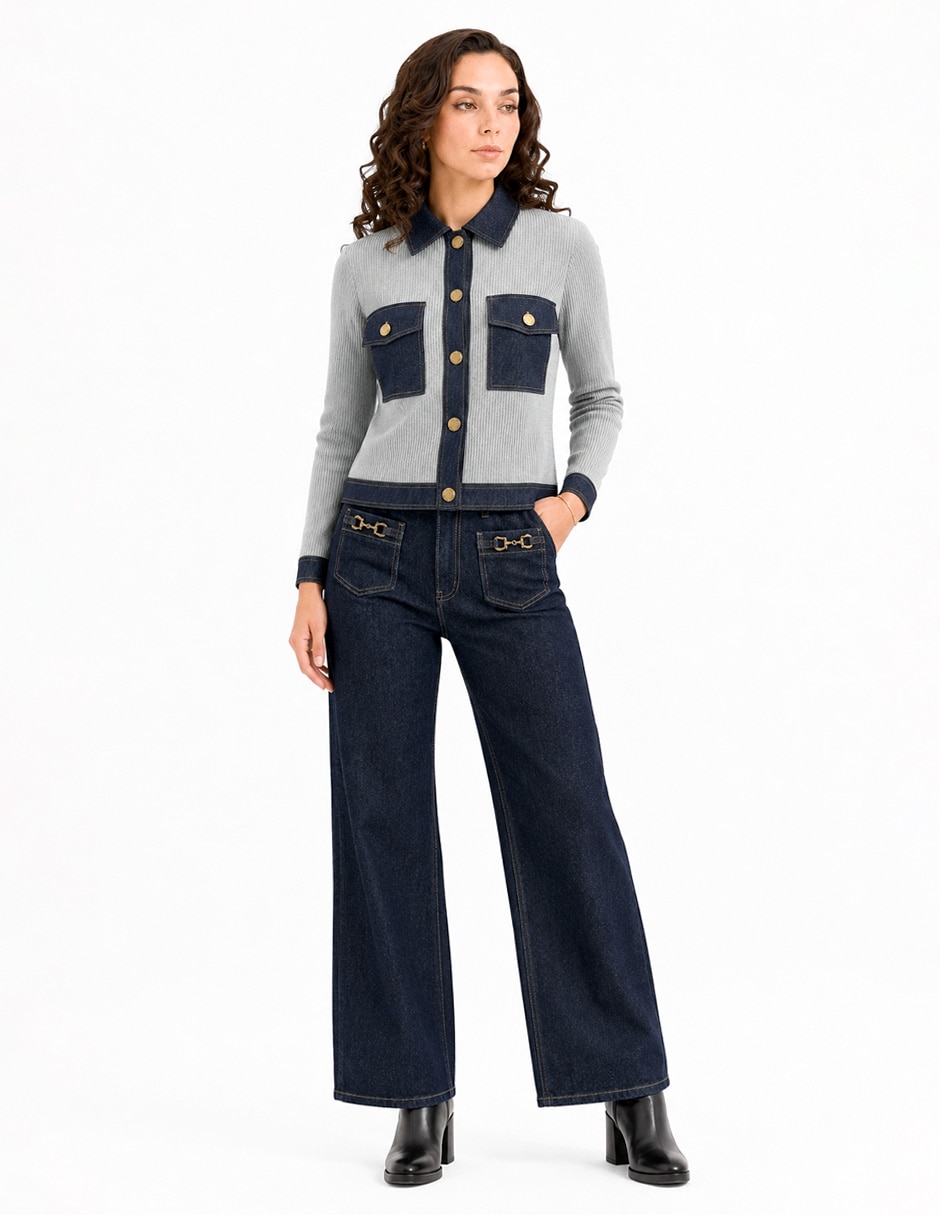 Chamarra casual comfort para mujer 2