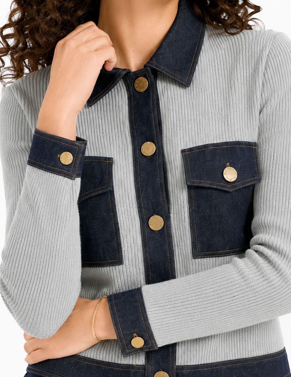 Chamarra casual comfort para mujer 4