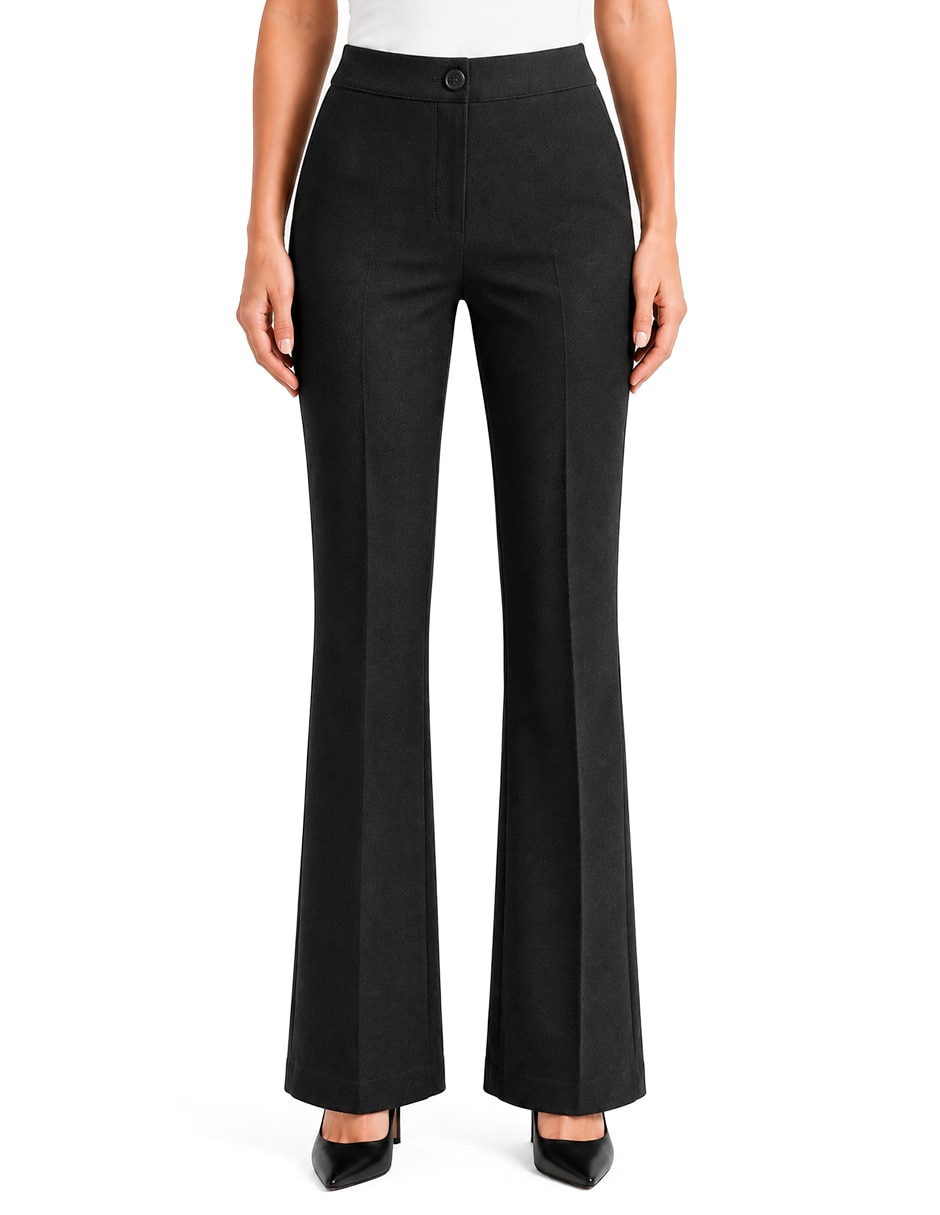 Pantalón regular foley’s recto para mujer 1