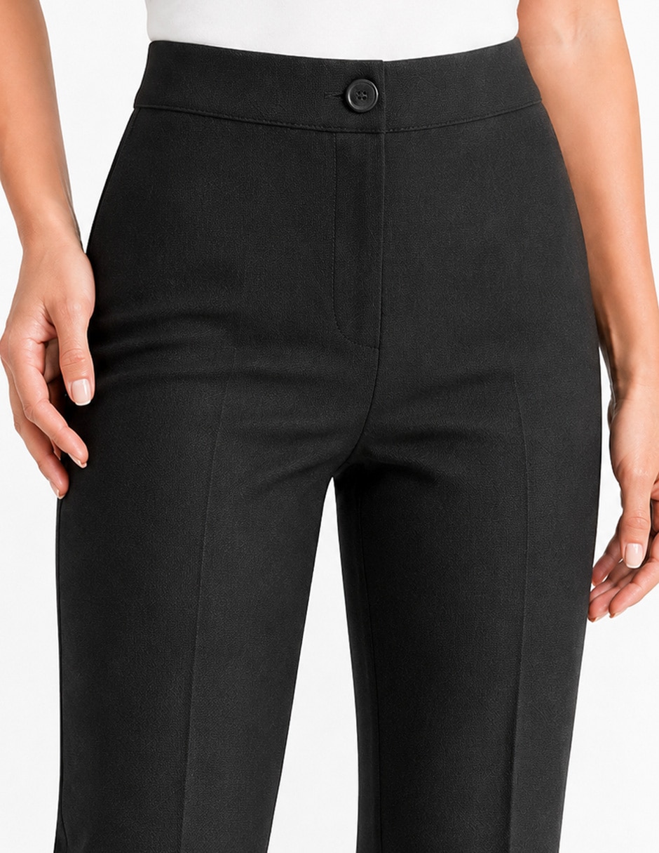 Pantalón regular foley’s recto para mujer 4