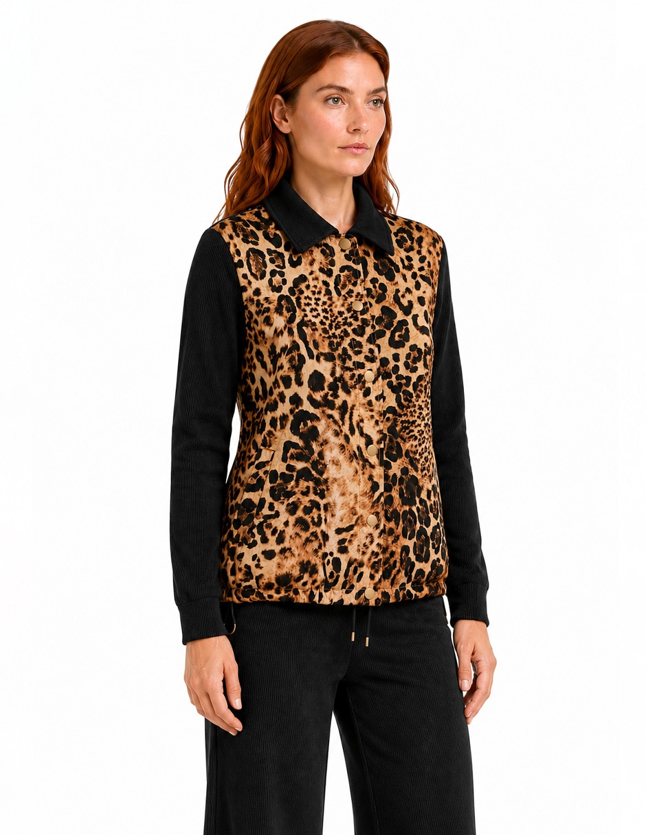 Chamarra casual comfort para mujer 5