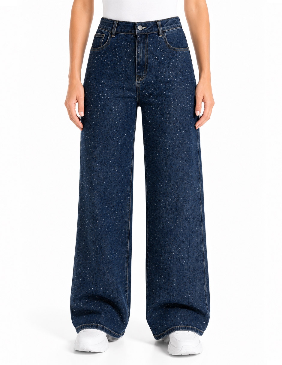 Jeans bota 226940 denim para mujer