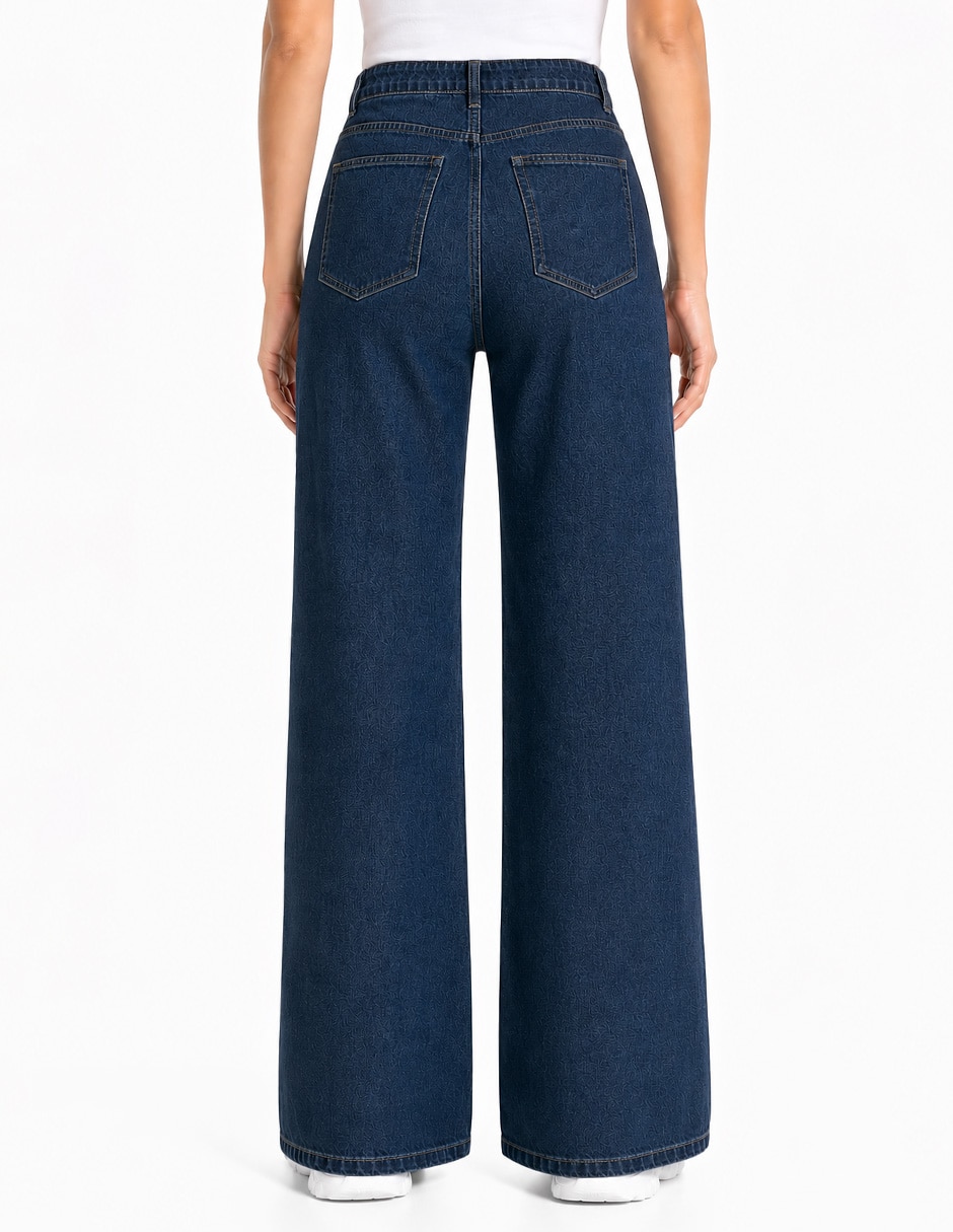 Jeans bota 226940 denim para mujer 3