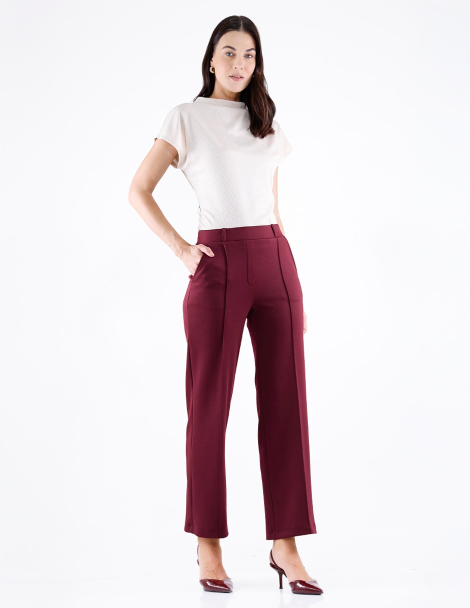 Pantalón regular para mujer 3