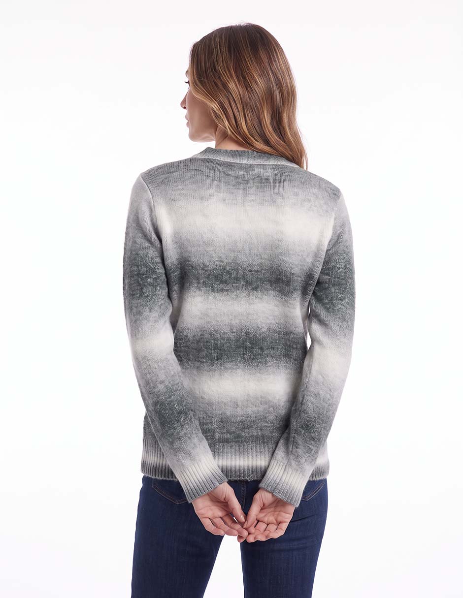 Suéter cuello redondo para mujer 4