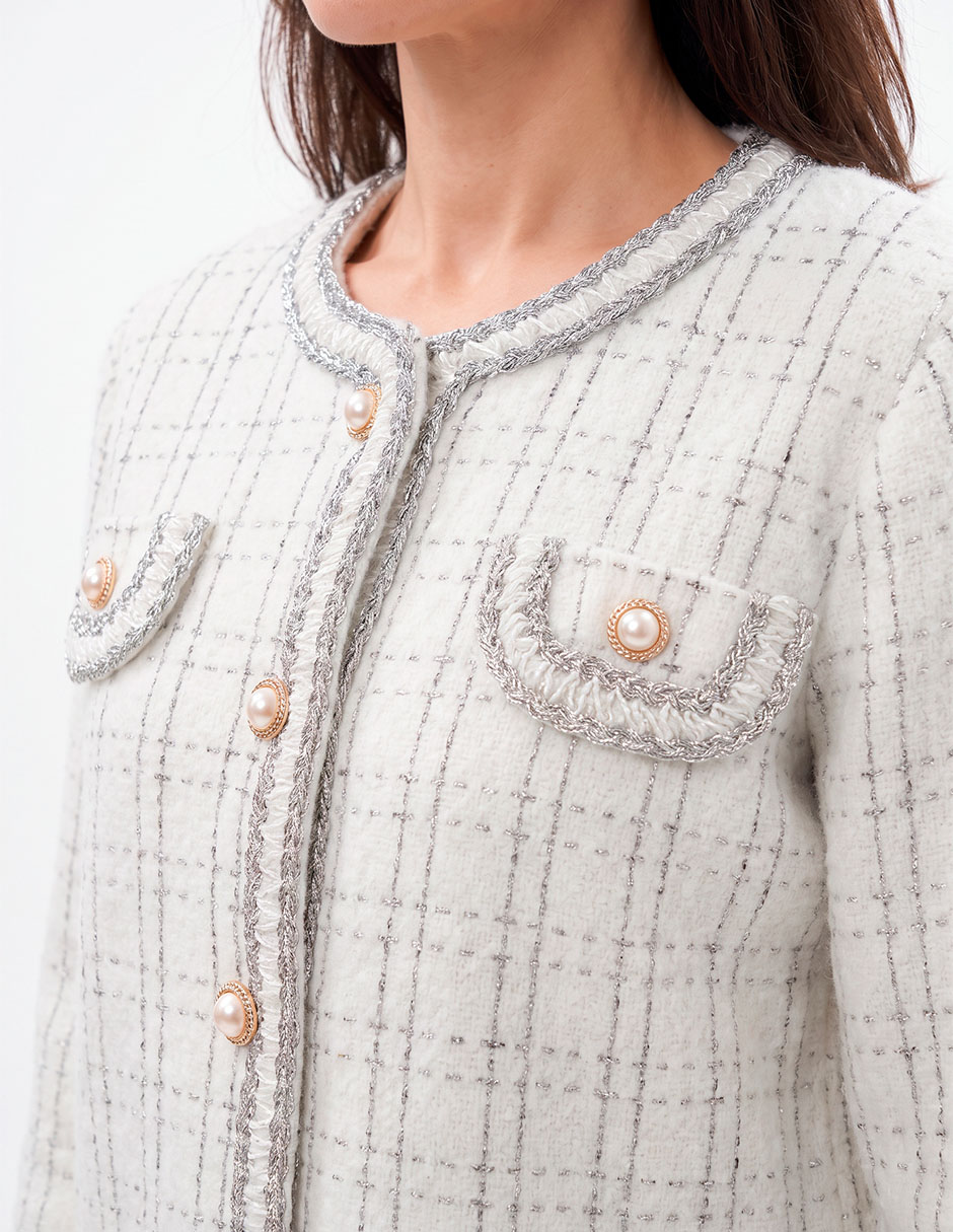 Chamarra Casual DKNY DLZMPN46 No de Poliéster para mujer 4