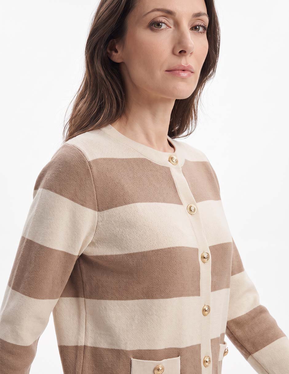 Suéter cuello redondo para mujer 2