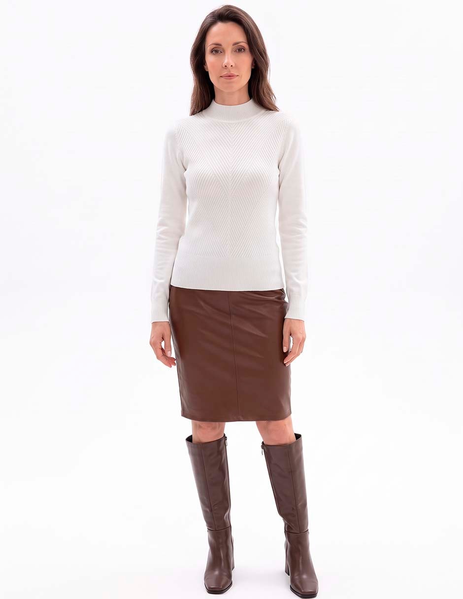 Suéter cuello redondo para mujer Suéter cuello redondo para mujer