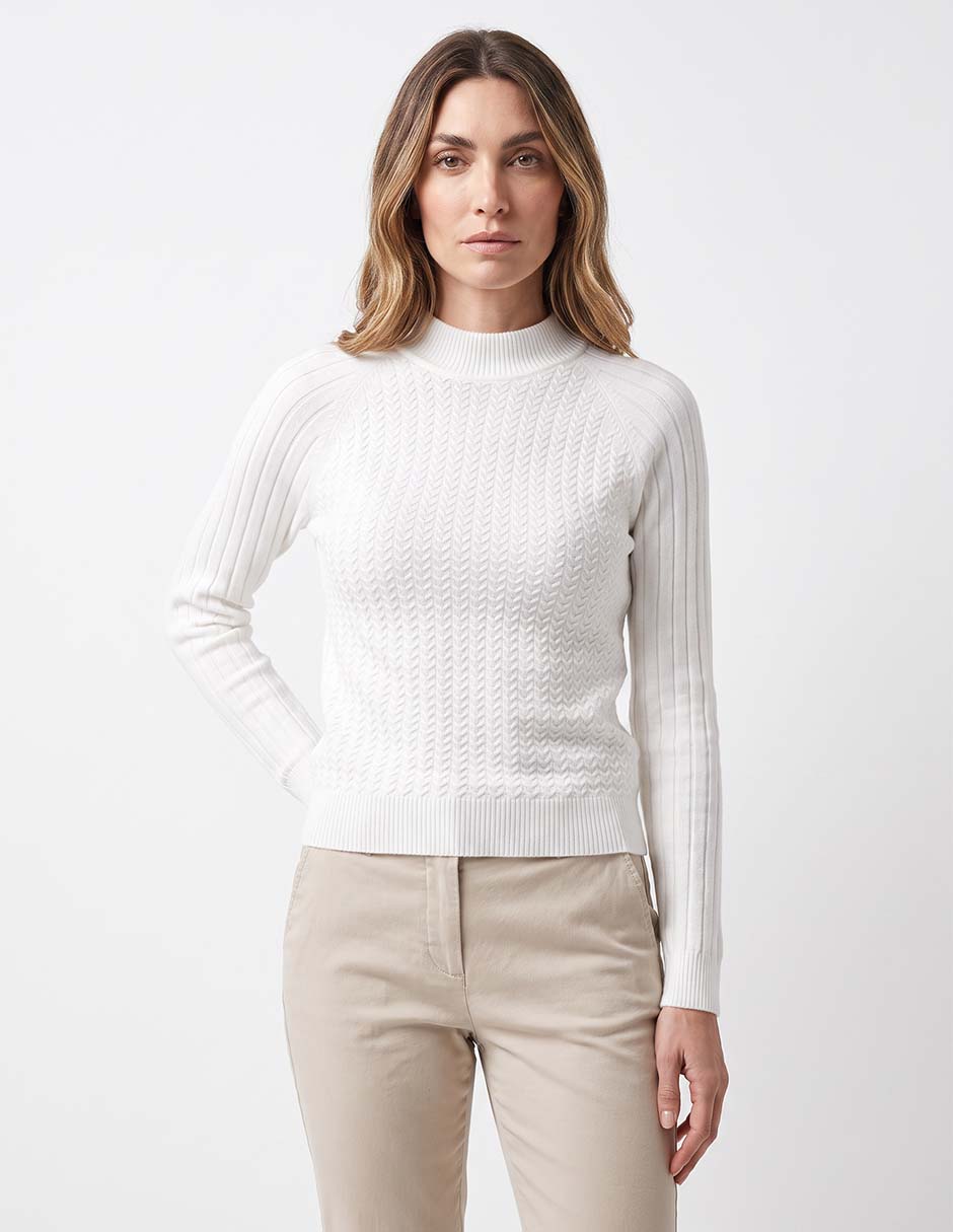 Suéter cuello simulado para mujer Suéter cuello simulado para mujer