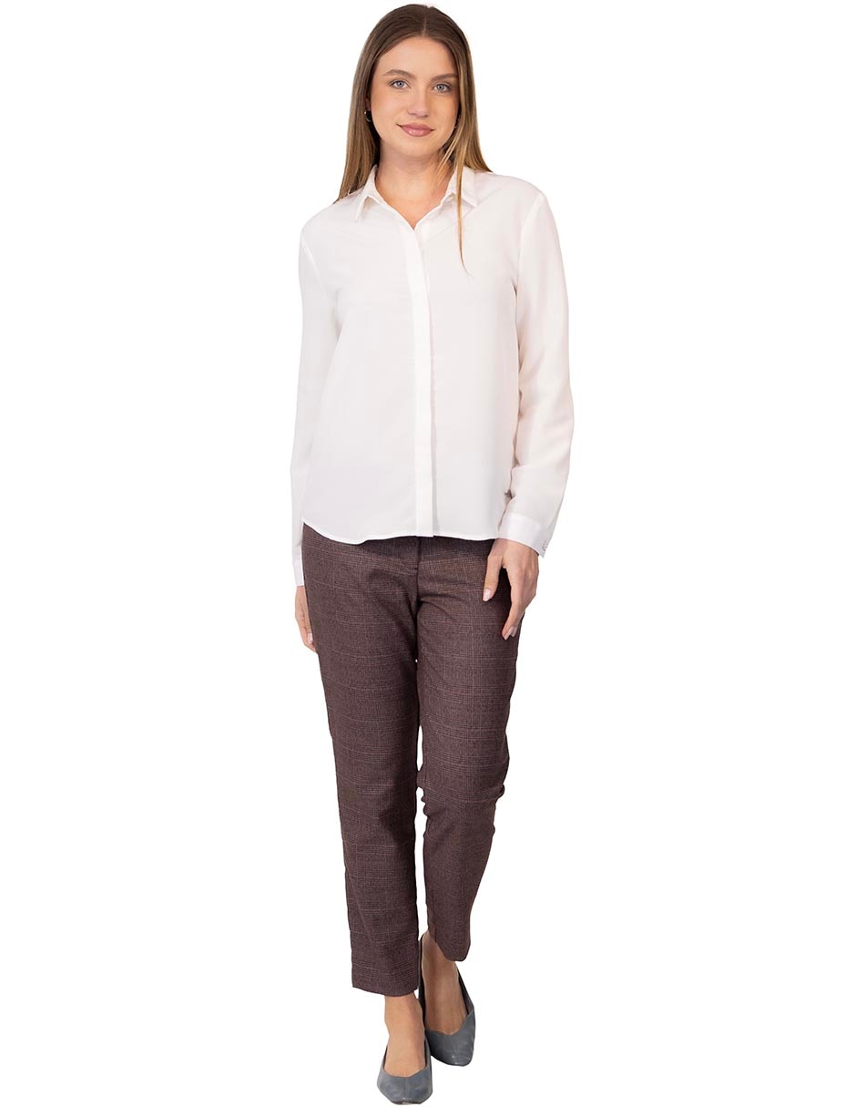 Blusa Adolfo Dominguez manga al codo para mujer 3