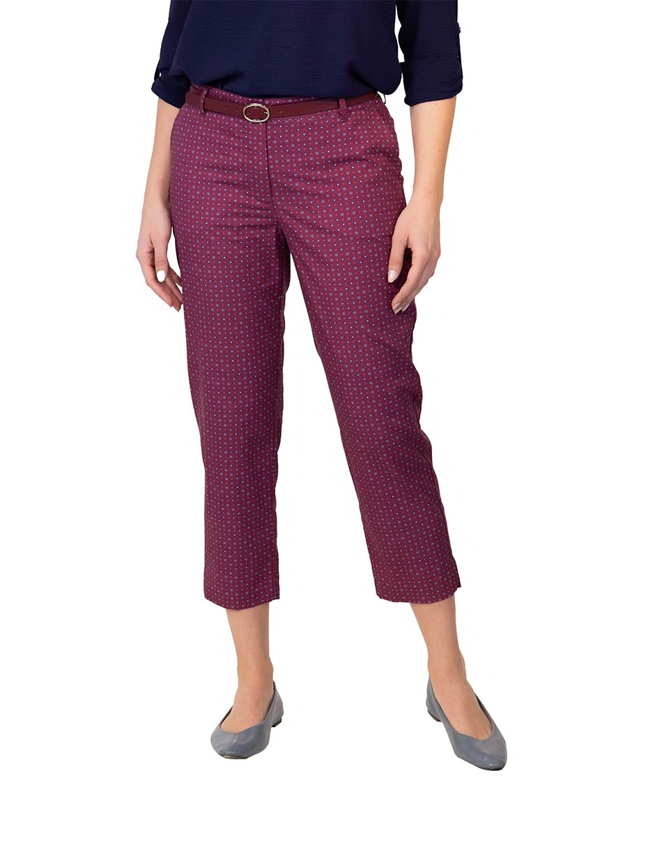 Pantalón regular regular para mujer Pantalón regular regular para mujer