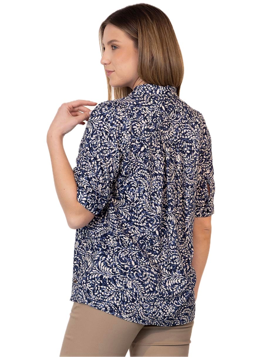 Blusa Adolfo Dominguez manga al codo para mujer 2
