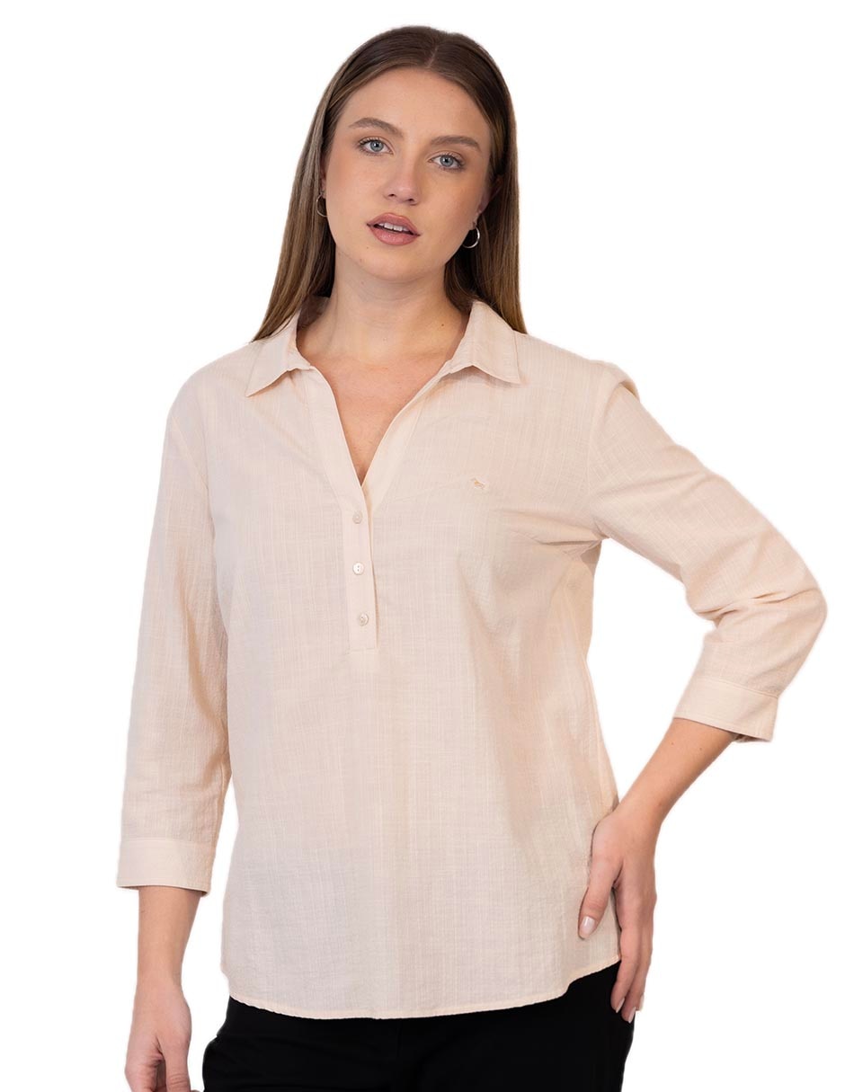 Blusa Adolfo Dominguez manga al codo para mujer