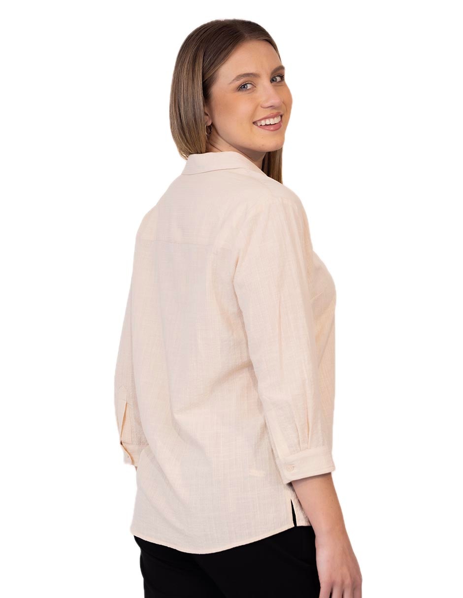 Blusa Adolfo Dominguez manga al codo para mujer 4