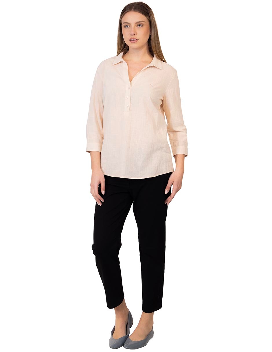 Blusa Adolfo Dominguez manga al codo para mujer 2