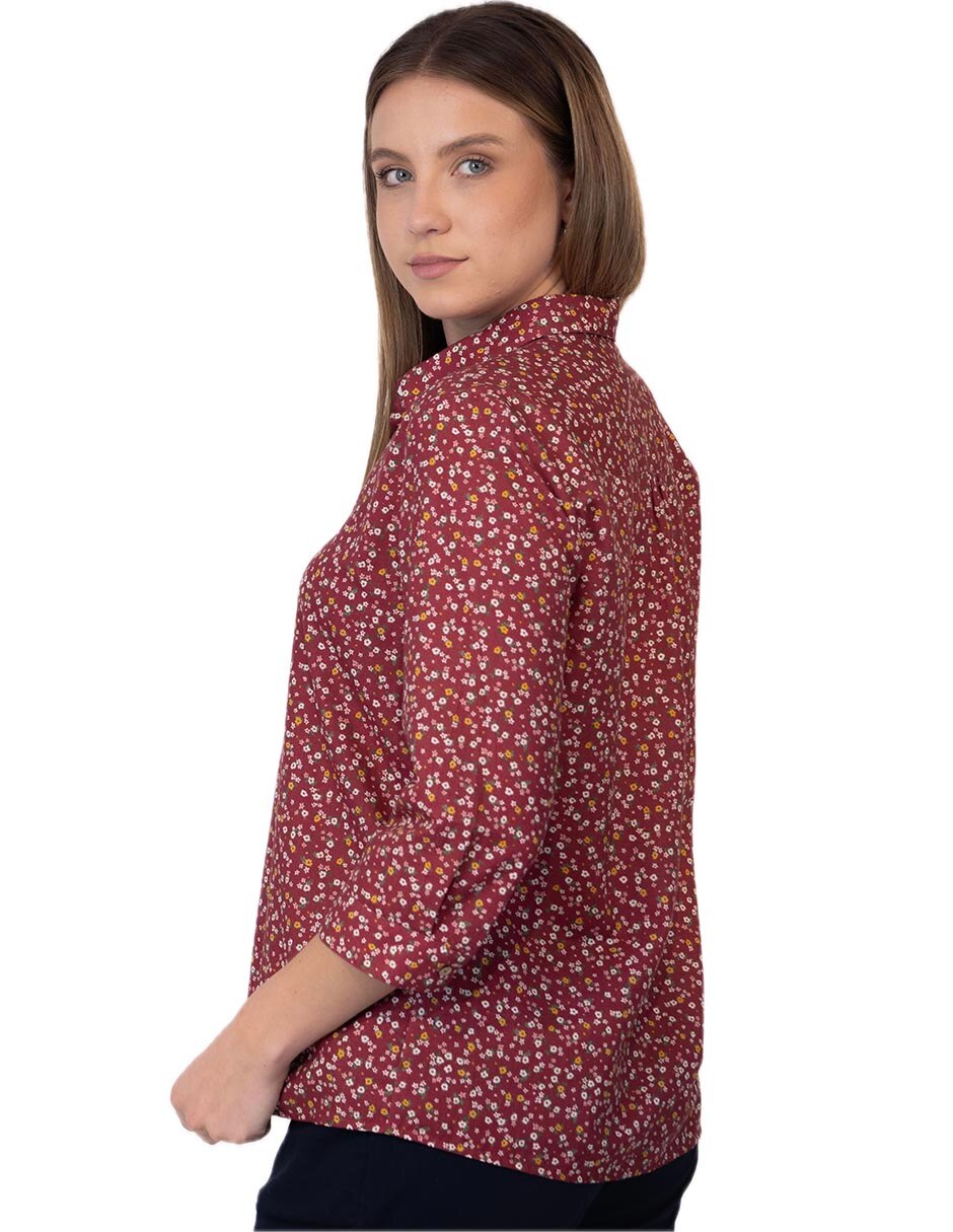 Blusa manga 3/4 para mujer 2