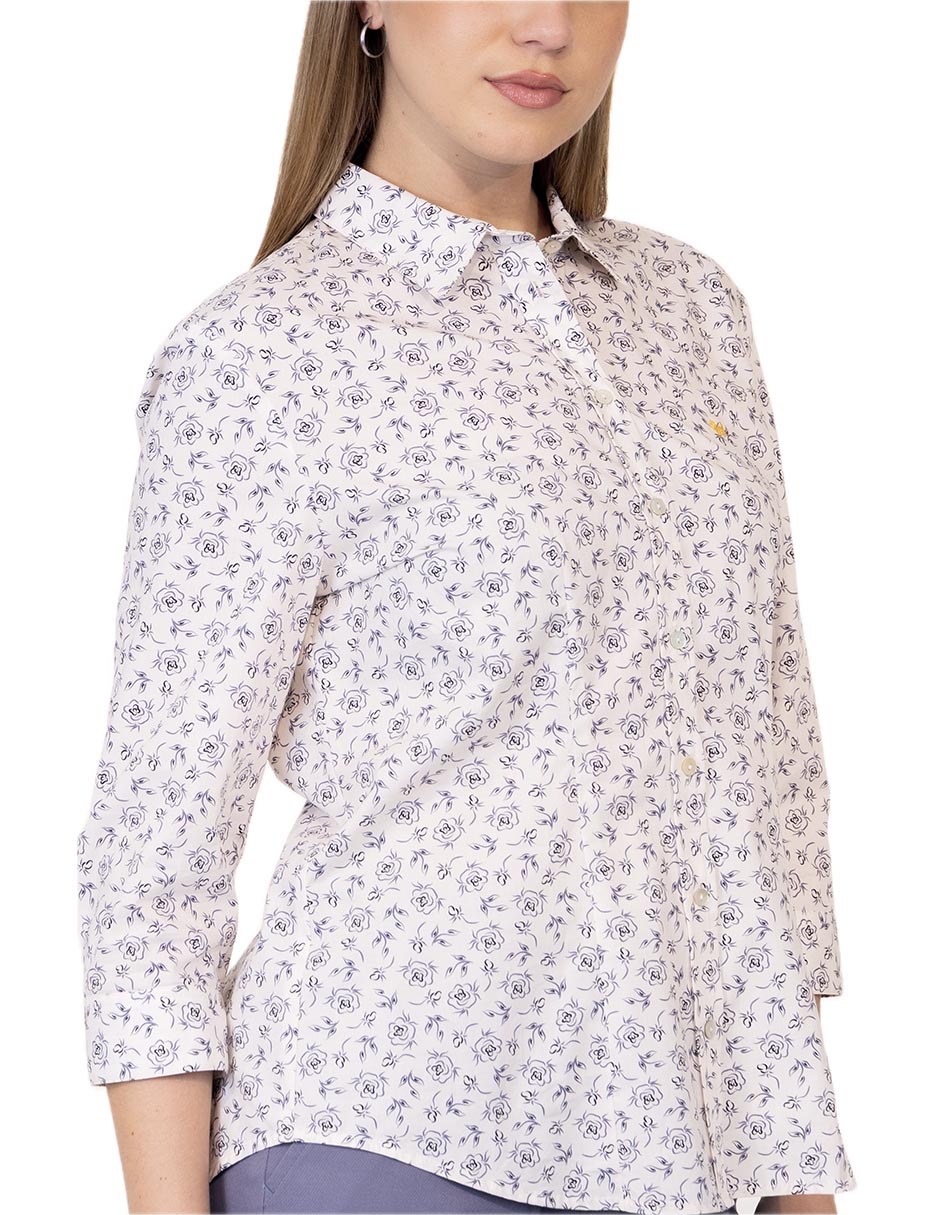Blusa Adolfo Dominguez manga al codo para mujer 4