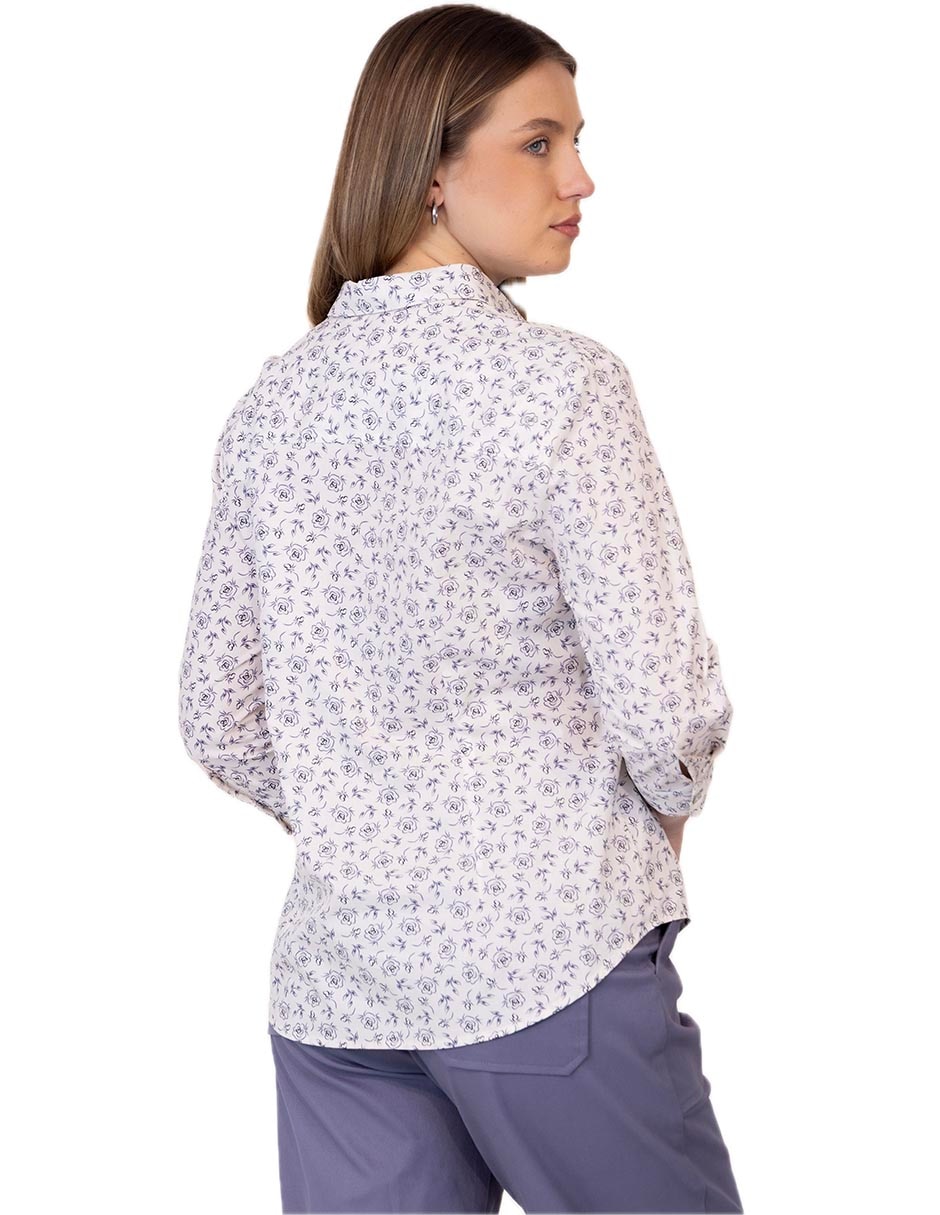 Blusa Adolfo Dominguez manga al codo para mujer 2