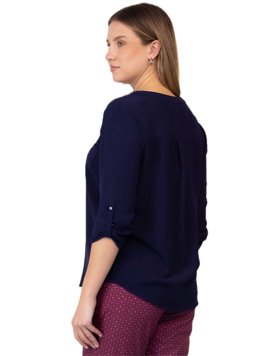 Blusa manga 3/4 para mujer 3