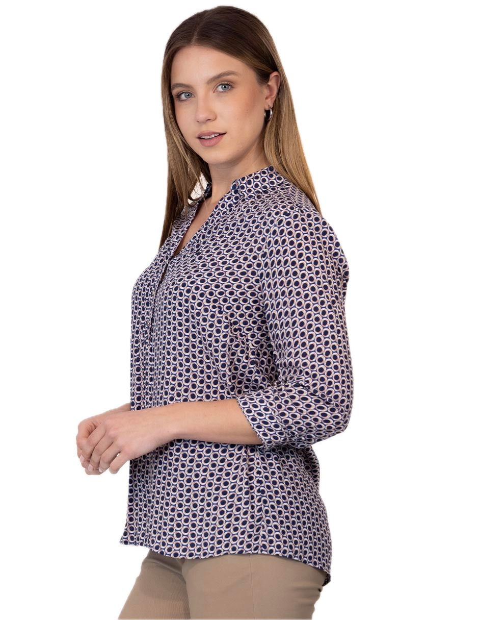 Blusa Adolfo Dominguez manga al codo para mujer Blusa Adolfo Dominguez manga al codo para mujer