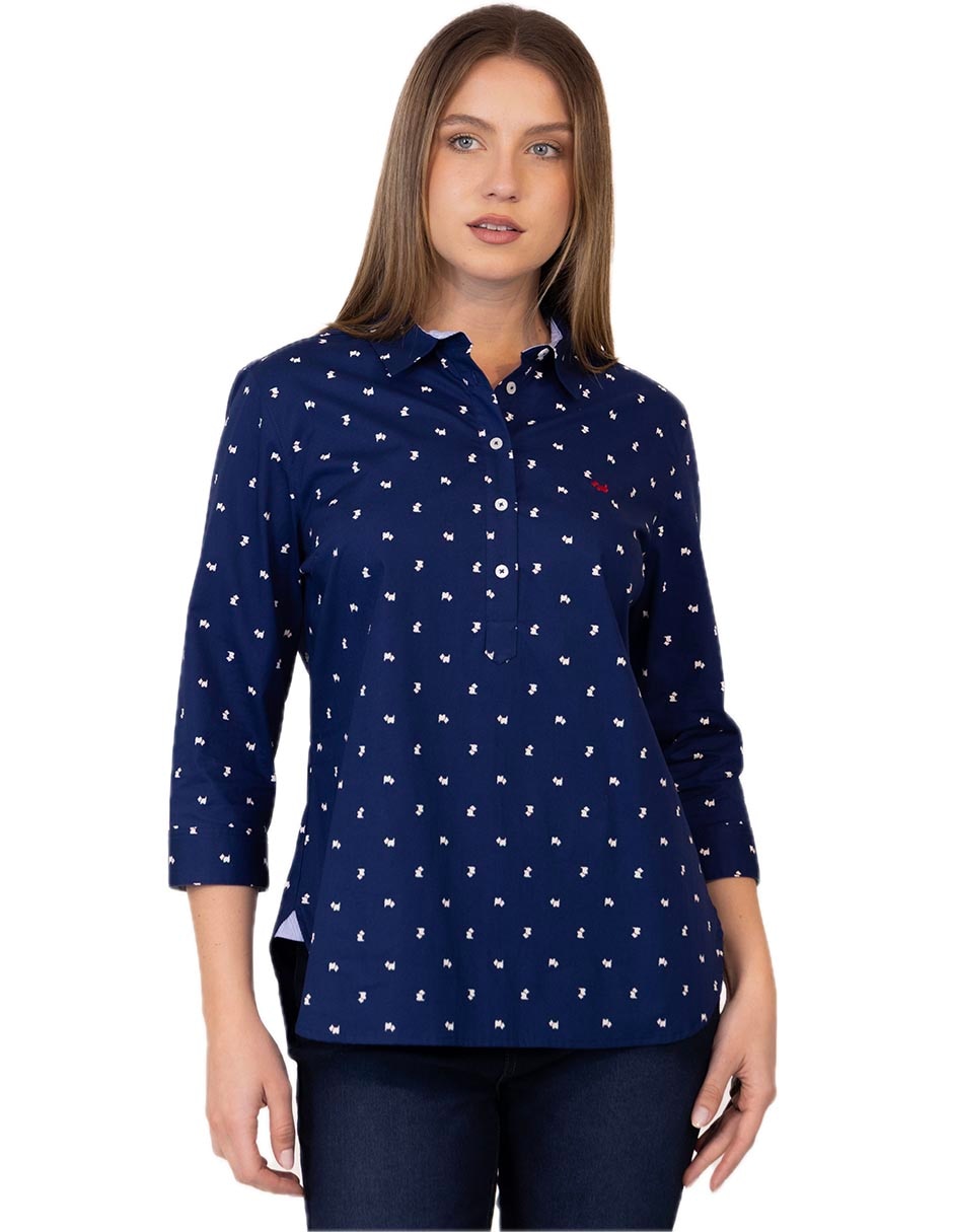 Blusa Adolfo Dominguez manga al codo para mujer Blusa Adolfo Dominguez manga al codo para mujer