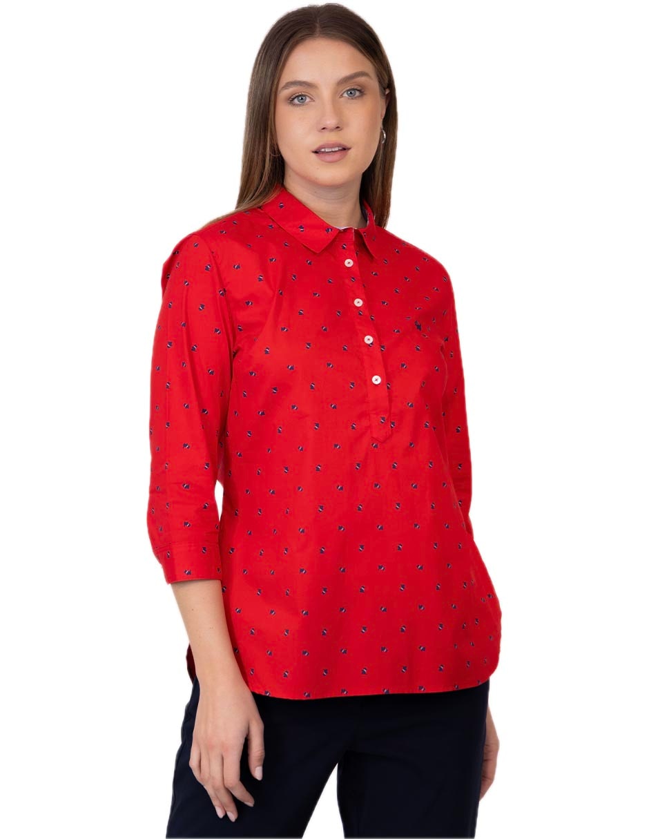 Blusa Adolfo Dominguez manga al codo para mujer 1