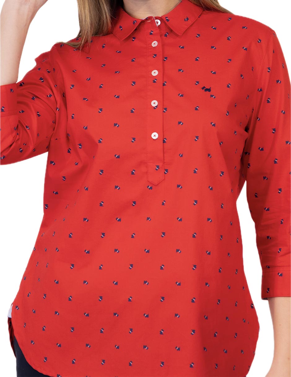Blusa Adolfo Dominguez manga al codo para mujer 2