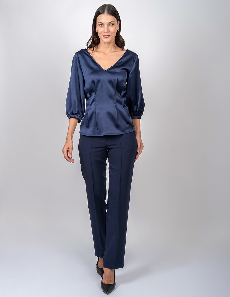 Blusa manga 3/4 para mujer 2