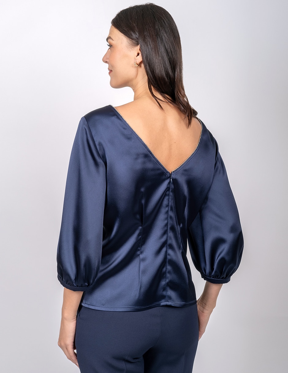 Blusa manga 3/4 para mujer 3