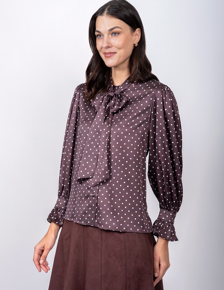 Blusa manga larga para mujer 3