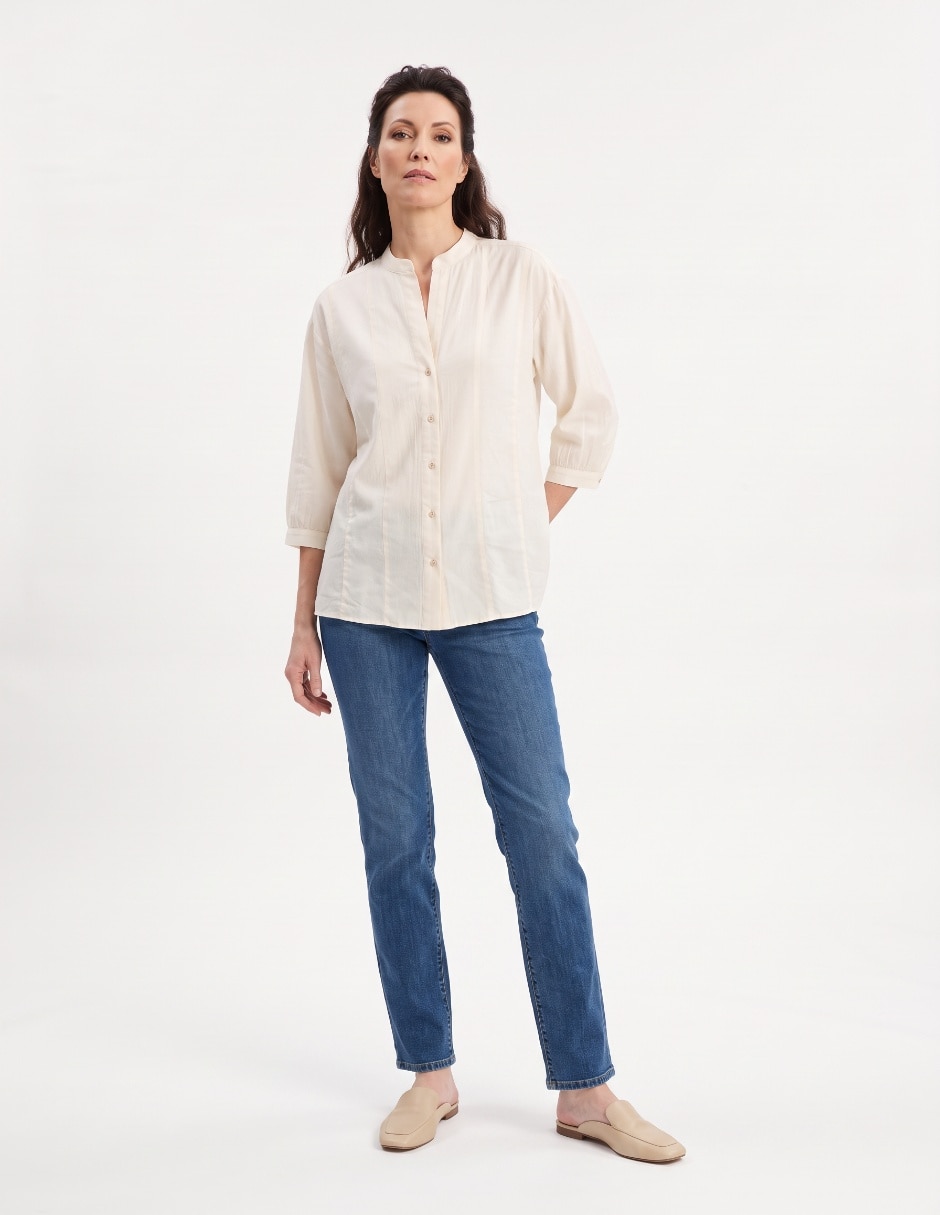 Blusa manga 3/4 para mujer 3