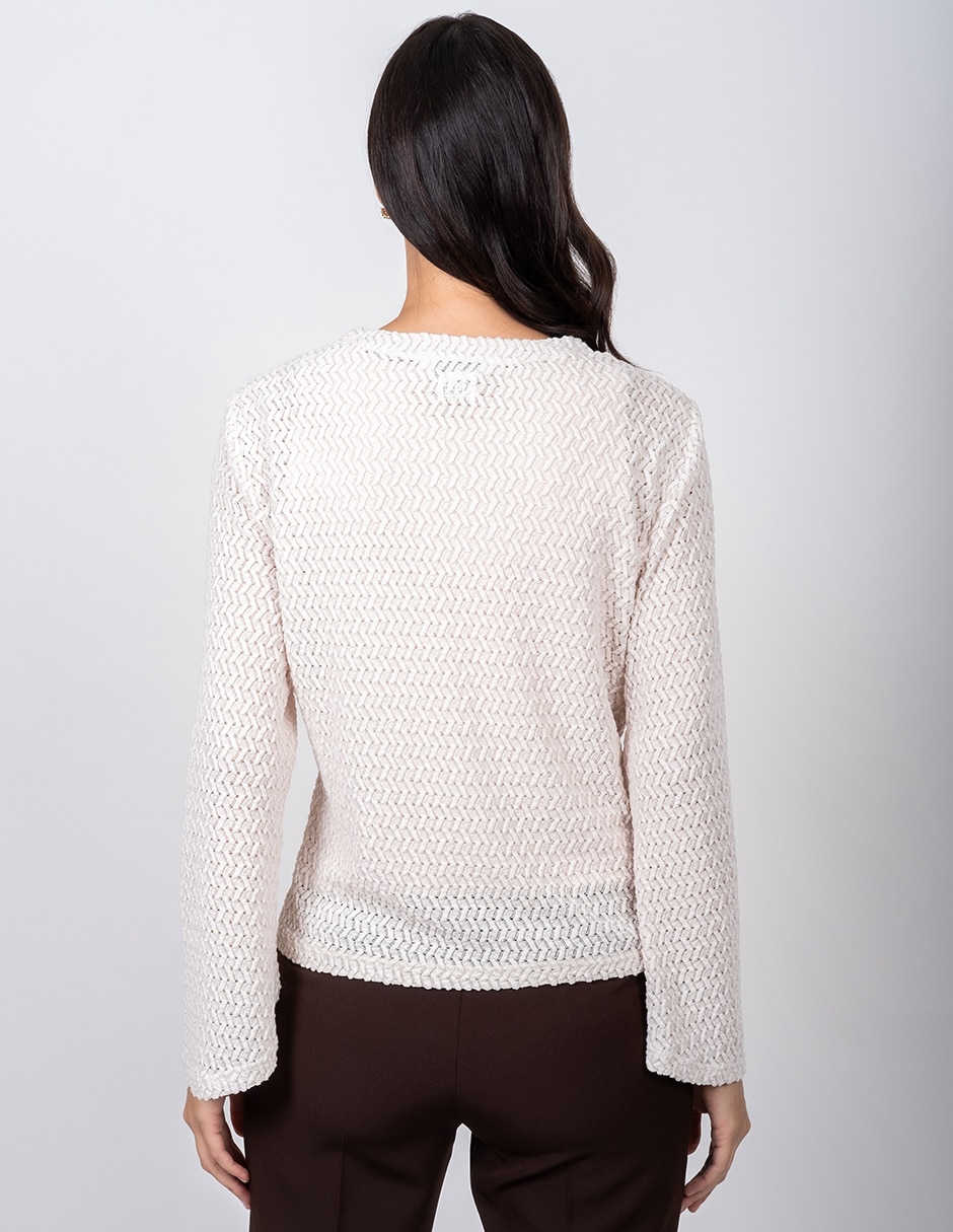 Blusa manga larga para mujer 4