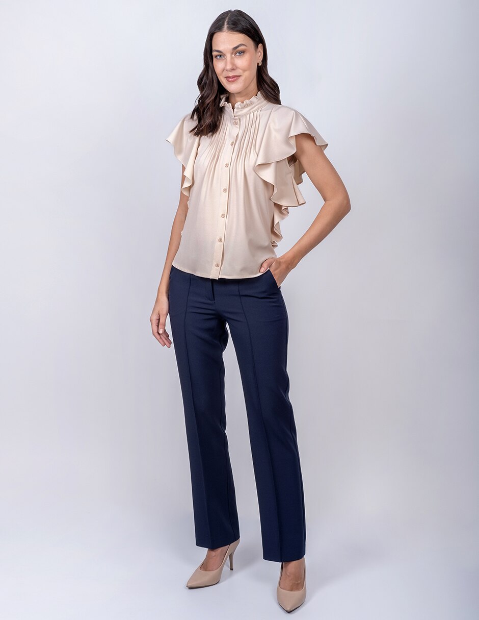 Blusa manga corta para mujer 2