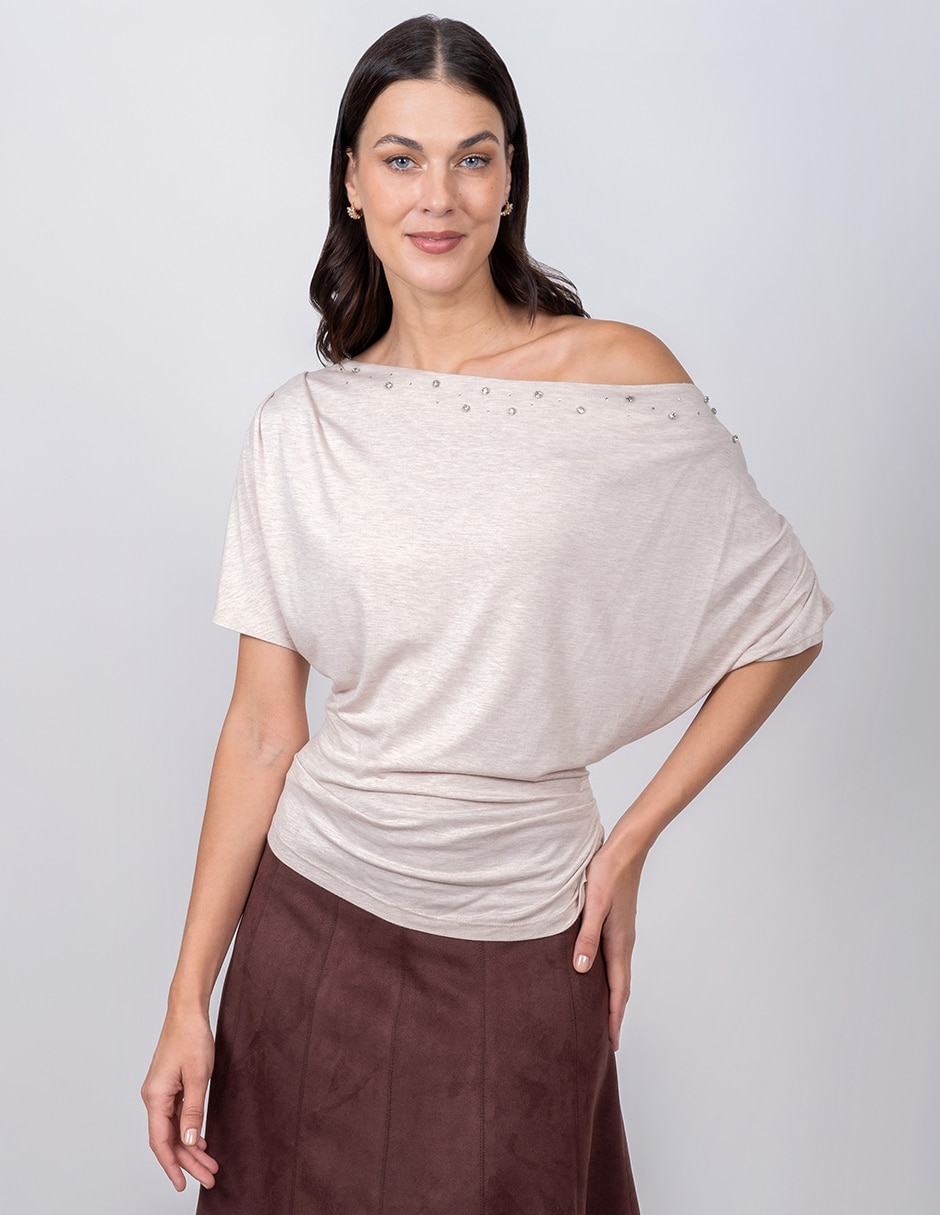 Blusa manga corta para mujer Blusa manga corta para mujer