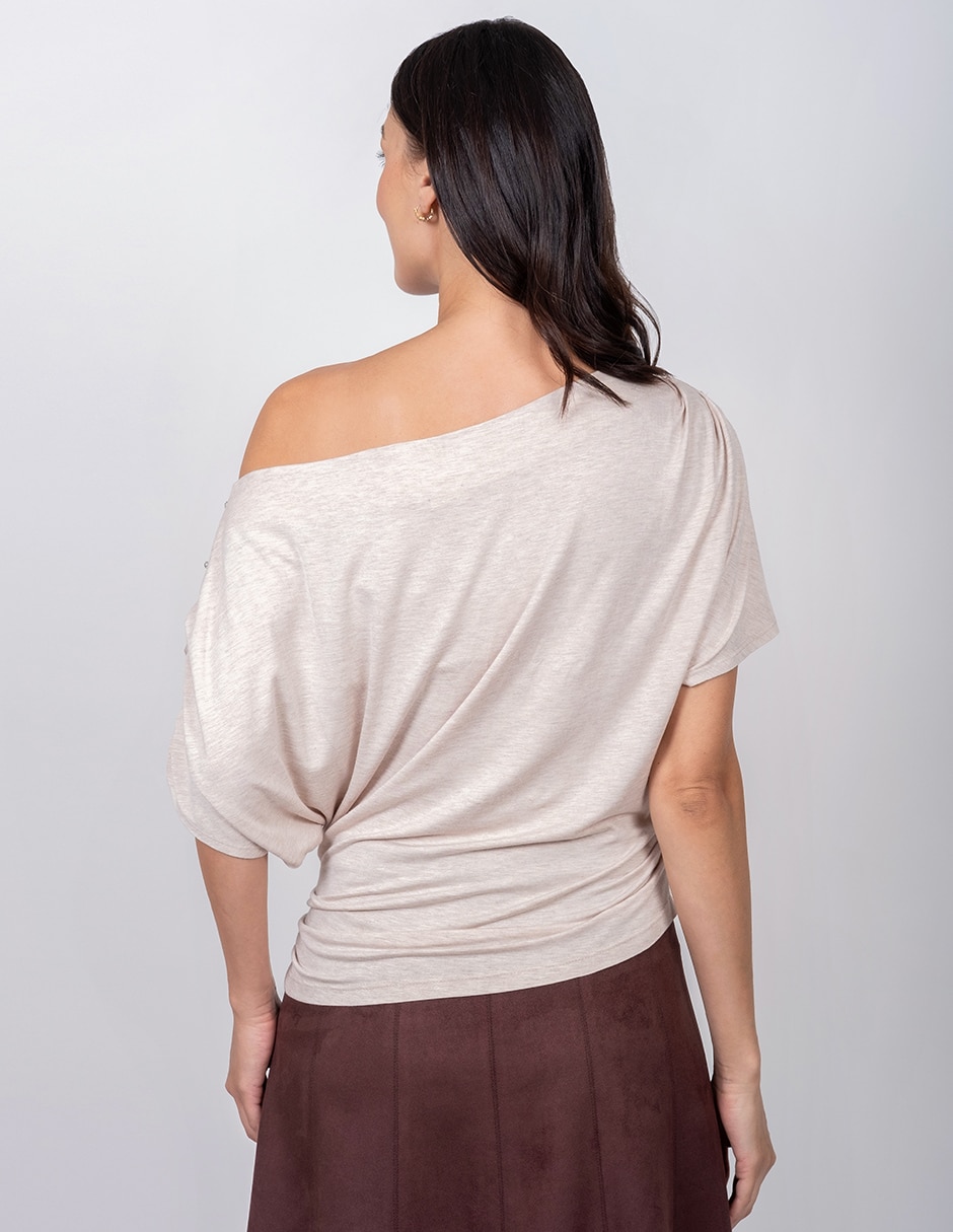 Blusa manga corta para mujer 2
