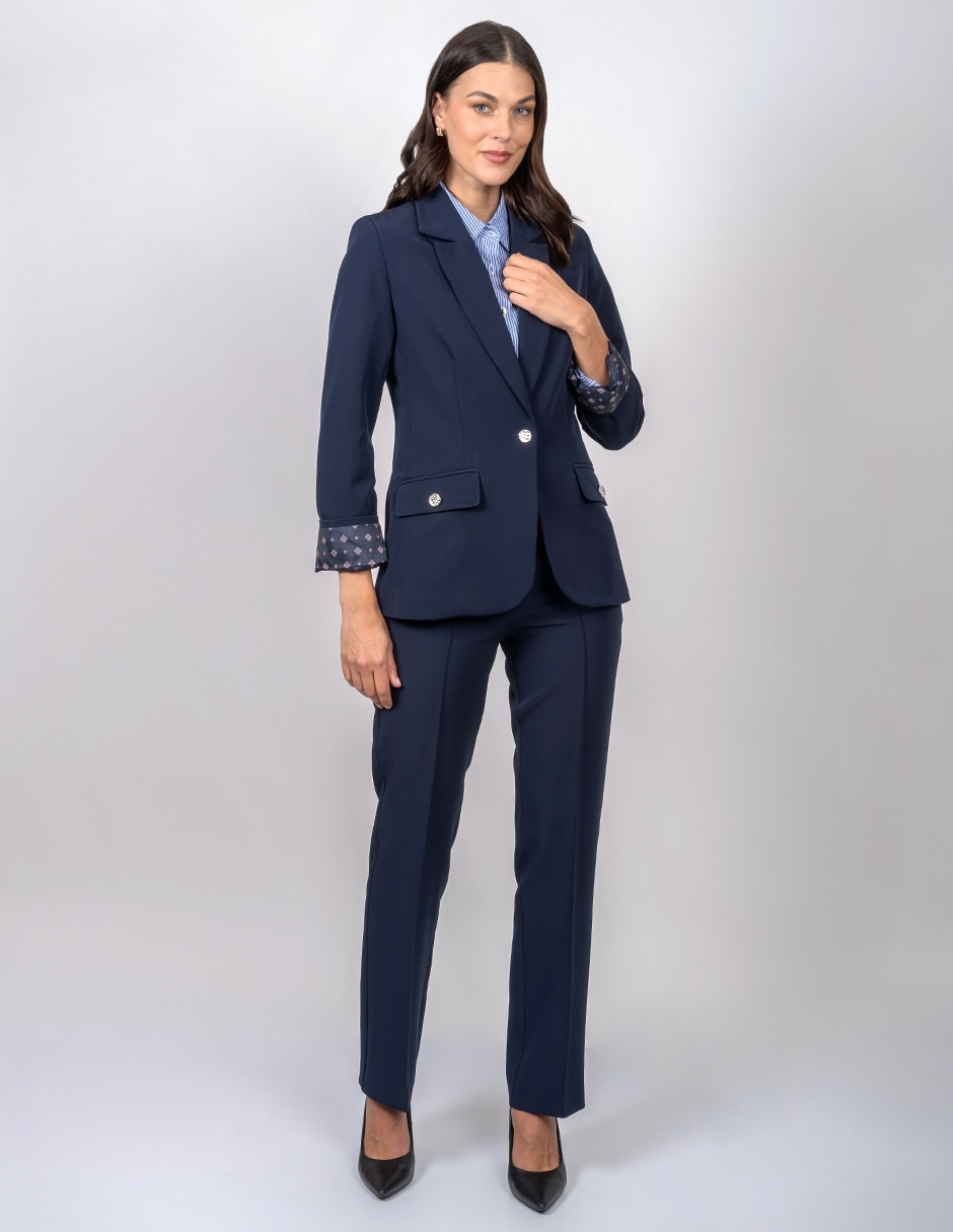 Saco sastreado casual para mujer 2