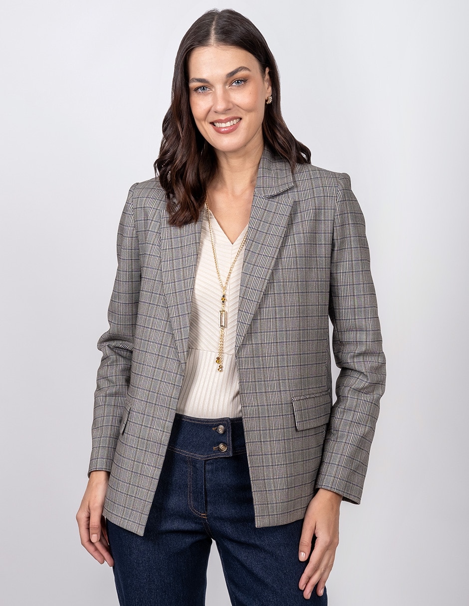 Saco sastreado casual para mujer Saco sastreado casual para mujer