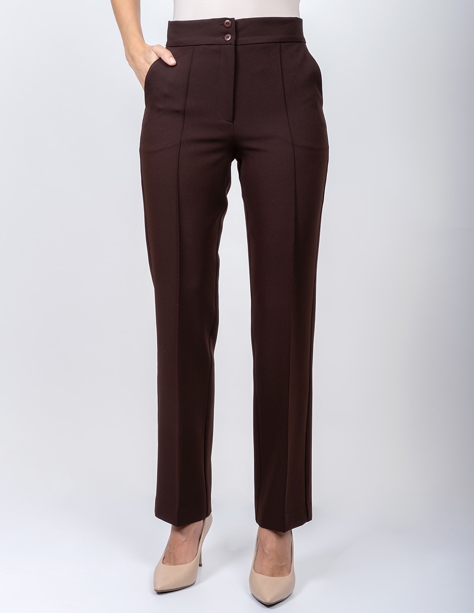 Pantalón capri regular para mujer Pantalón capri regular para mujer