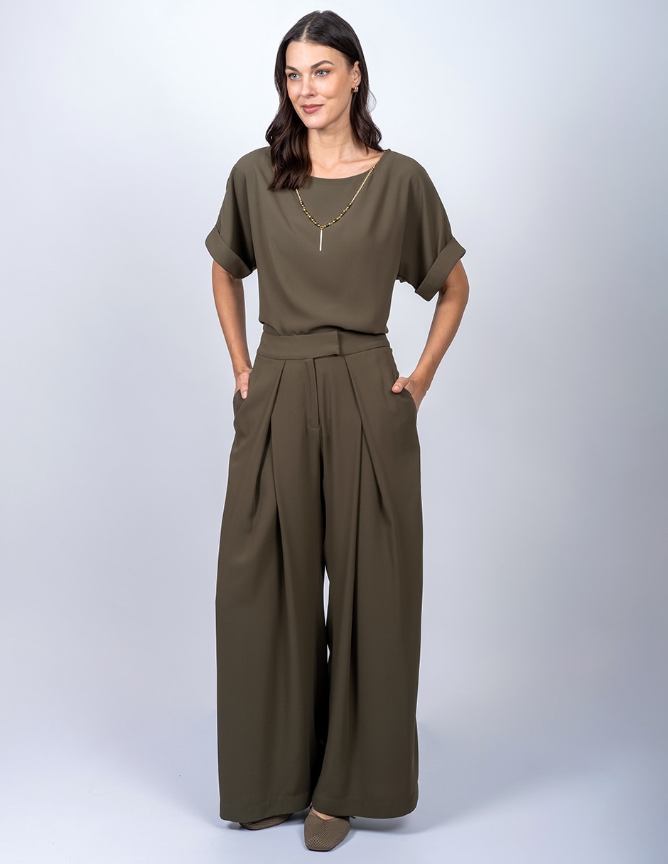 Pantalón amplio para mujer 2