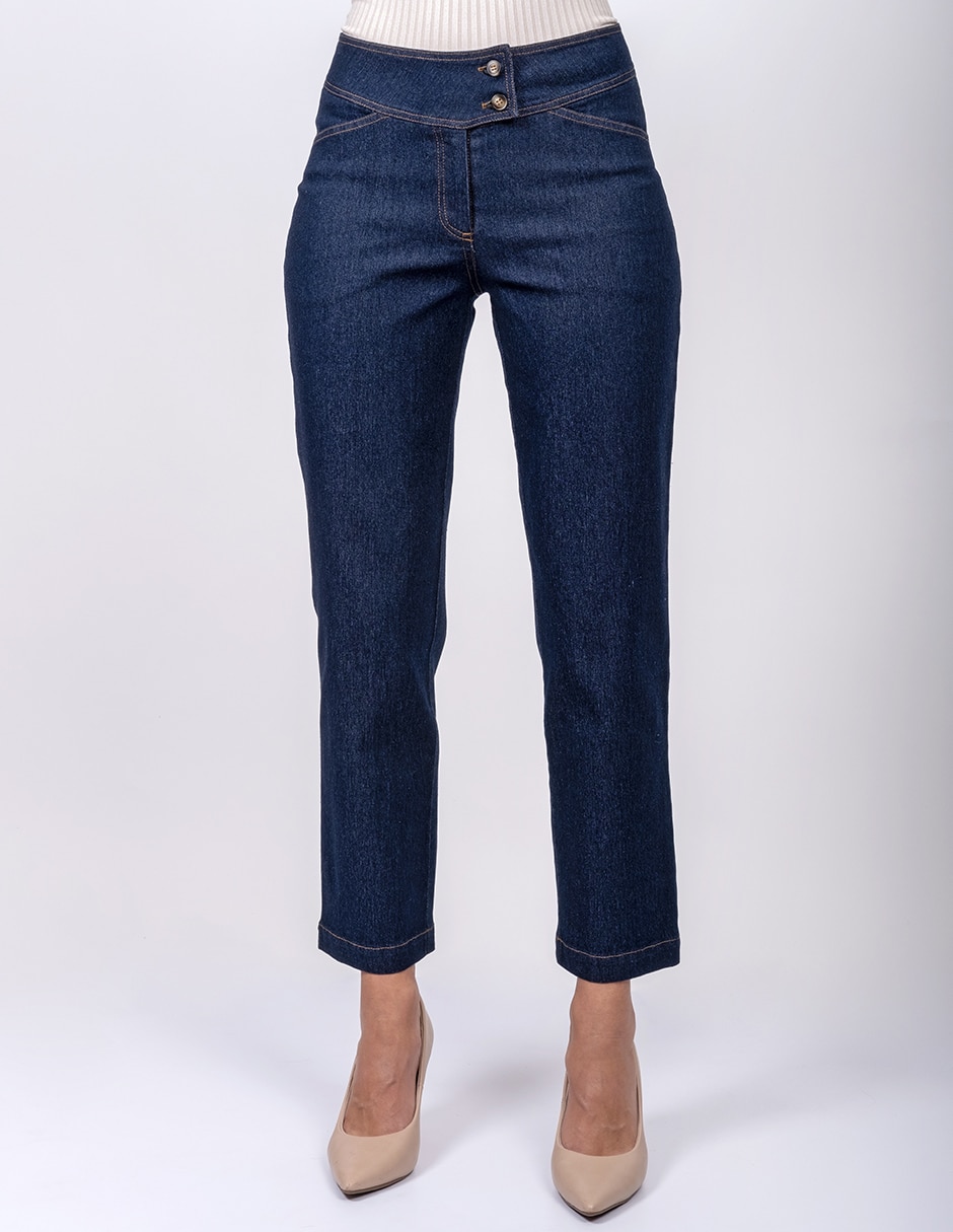 Pantalón capri regular para mujer Pantalón capri regular para mujer