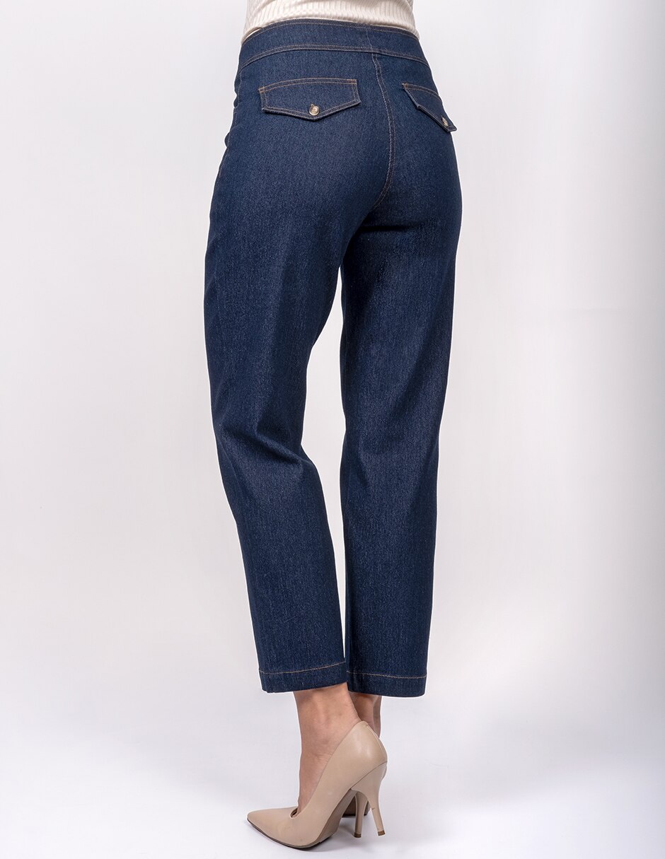 Pantalón capri regular para mujer 3