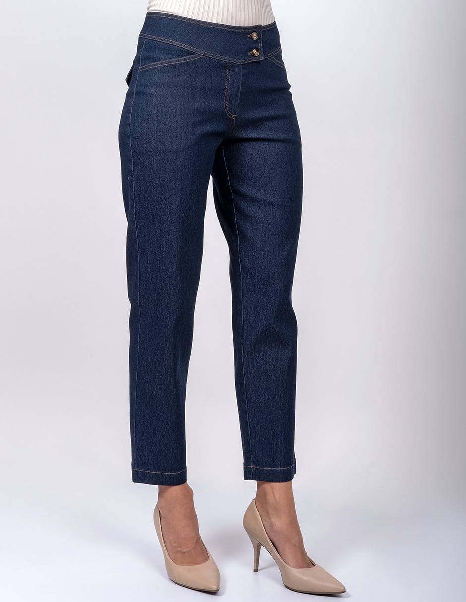 Pantalón capri regular para mujer 4
