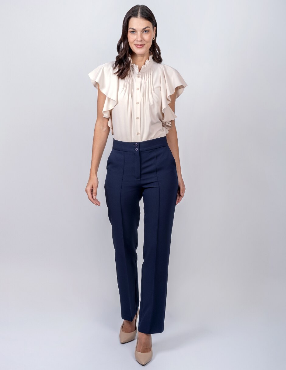 Pantalón capri regular para mujer 3